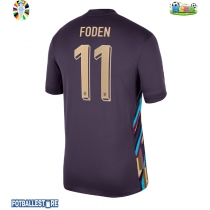 England Phil Foden #11 Bortedrakt EM 2024 Kortermet